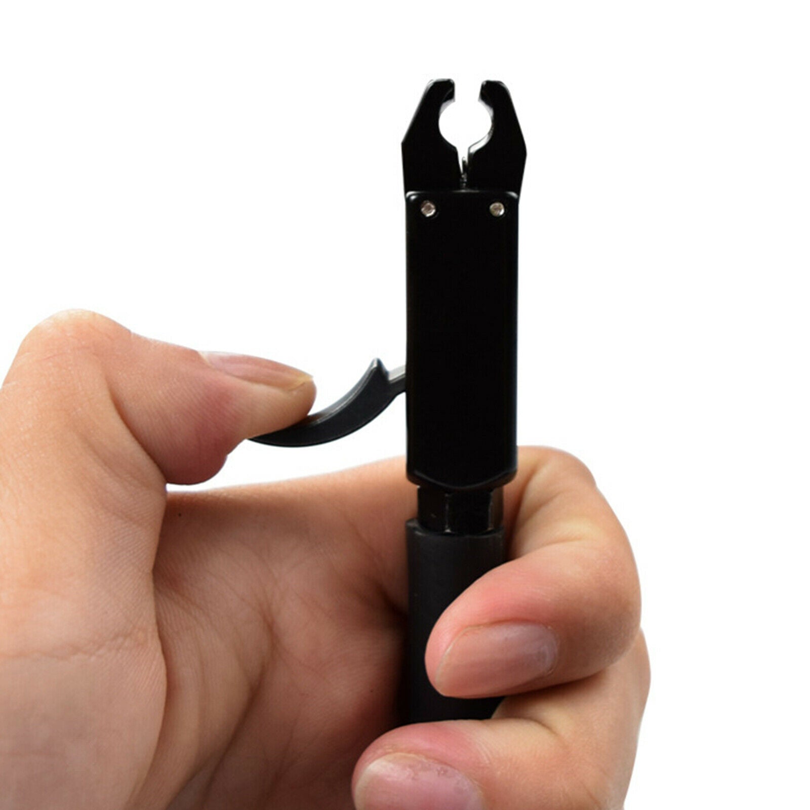 Archery Release Aid Buckle Black Wrist Strap Compound Bow Quick Shot Hunting