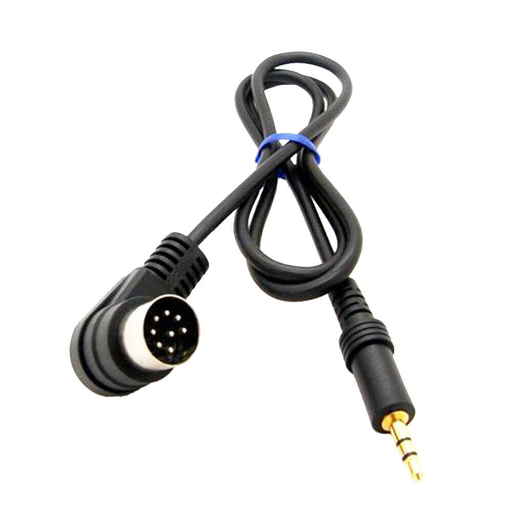 3.5mm Mini   AUX 8Pin M-BUS Audio Input Adapter Cable for