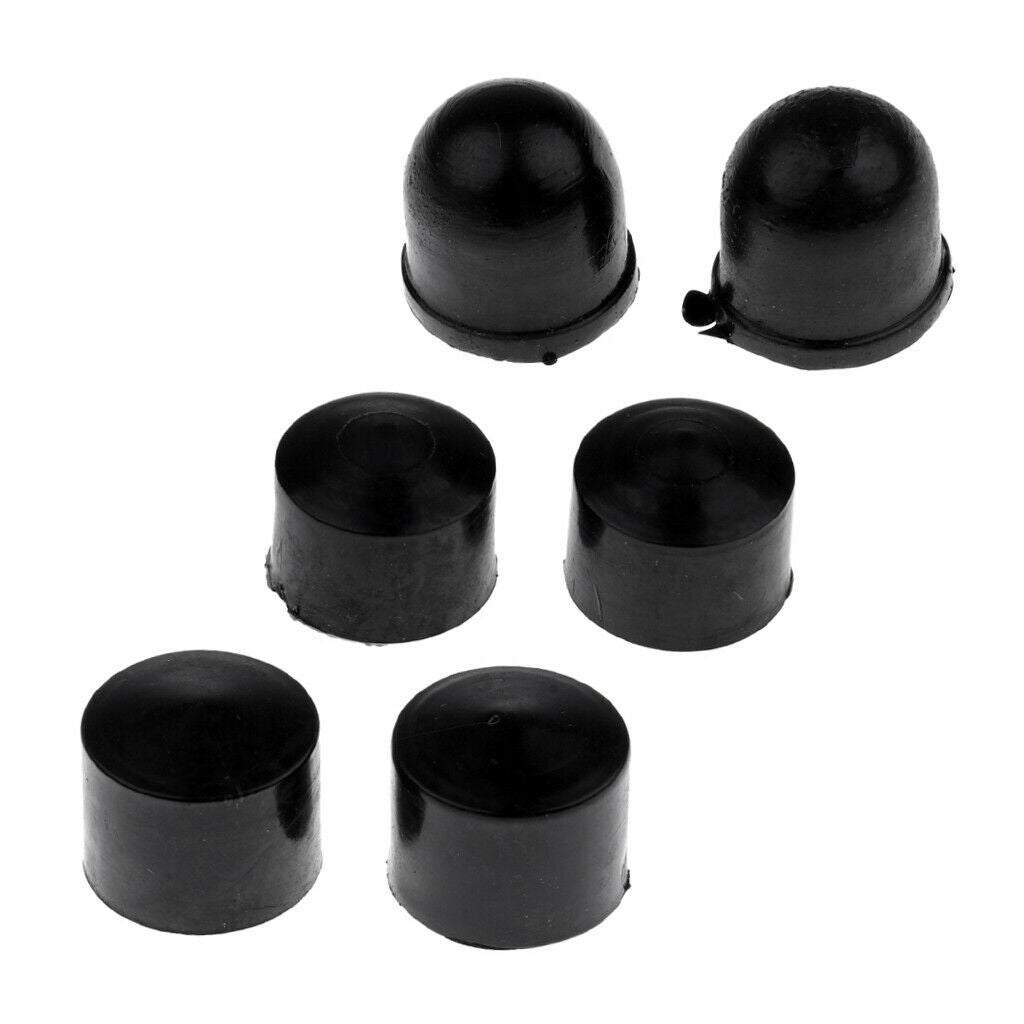 6pcs Skateboard Longboard Truck Replacement RUBBER Cups