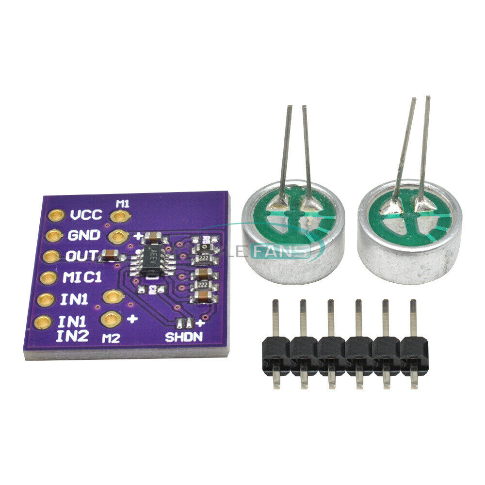 MAX9813H Microphone Amplifier Module Fixed Gain Integrated Module