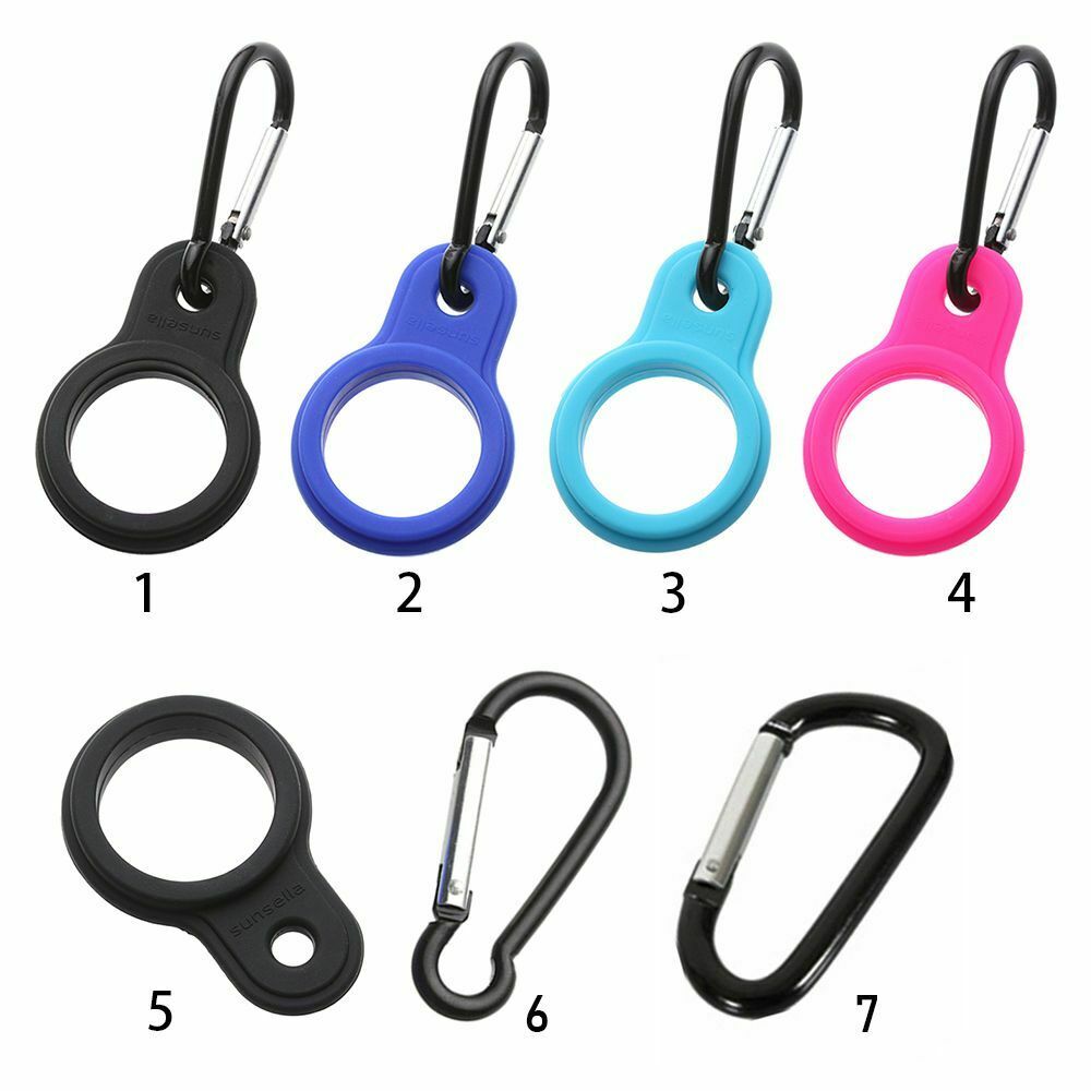 Rubber Buckles Hook Outdoor Carabiner Sports Kettle Buckle Water Bottle Holder