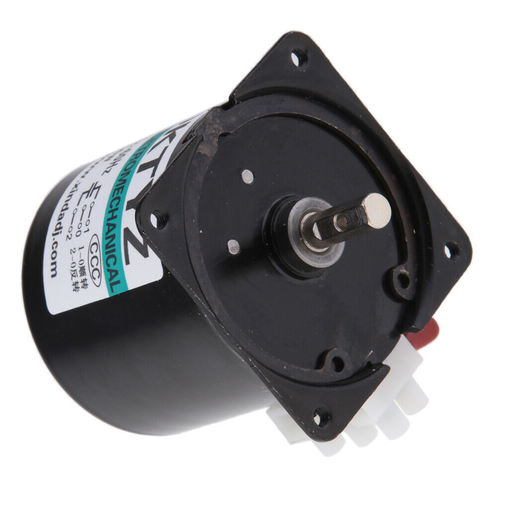 60KTYZ 220V 5r/min 5RPM Permanent Magnetic Electric Synchronous Motor 14W