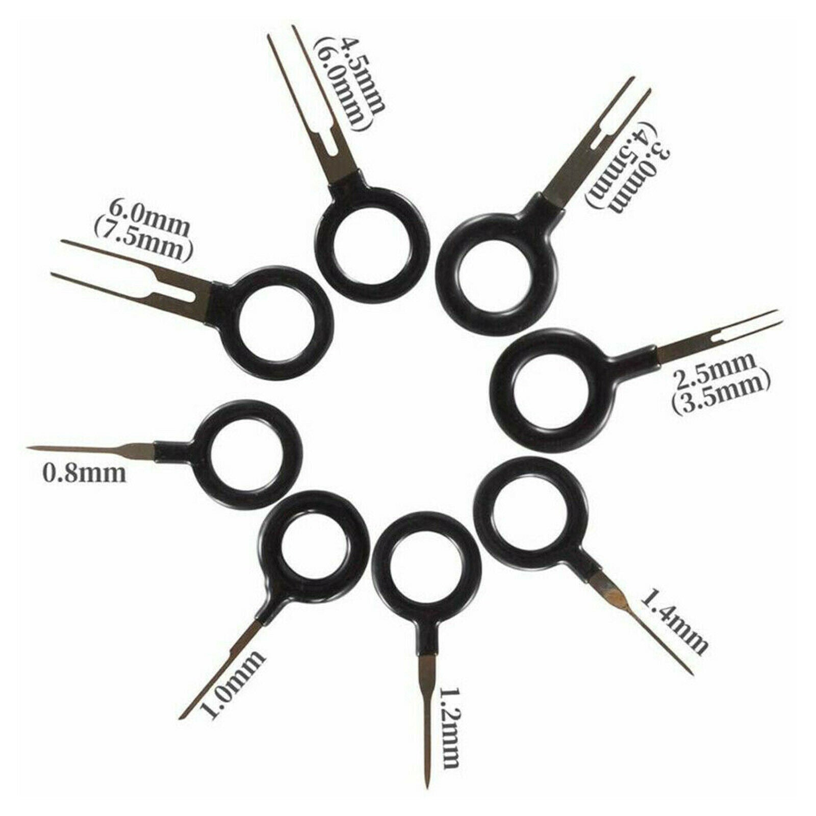 70pcs Terminal Removal Tool Kit, Electrical Wiring Crimp Connector Pin Removal