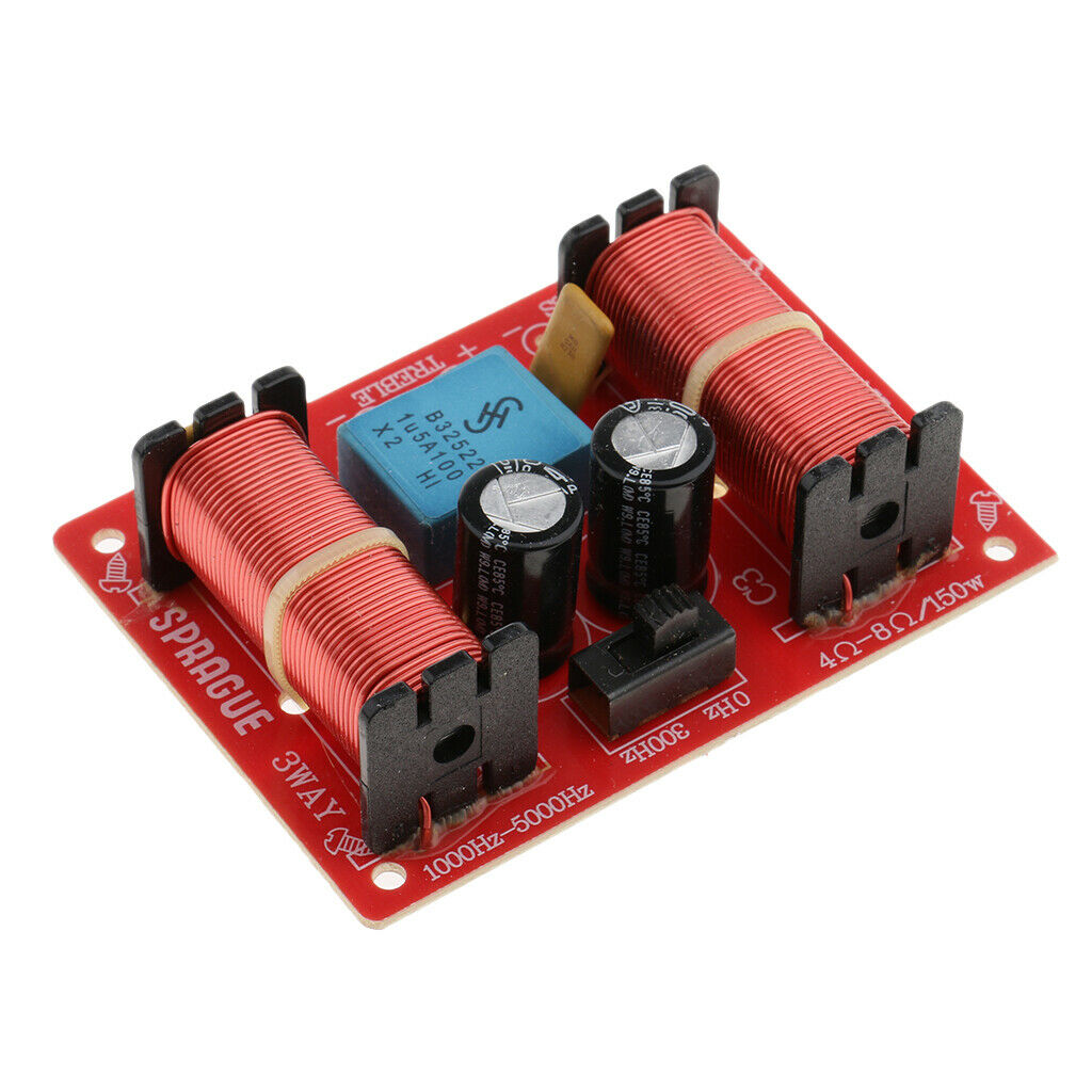 Professional 3 Way Frequency Divider Replacement Crossover Multi Way Filters For