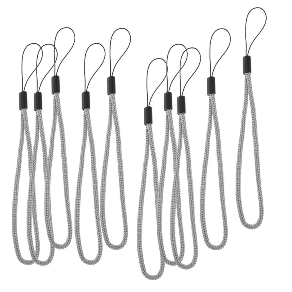 10pcs Hand Wrist Strap Cord Lanyard for Flashlight Torch Camera