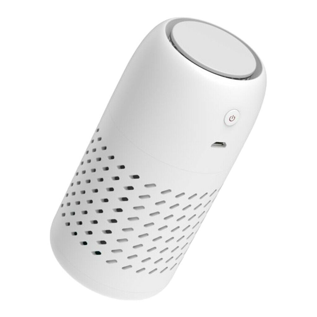 LED Air Purifier for Home, Negative Ion Deodorizer Ozone Cleaner Air Ionizer