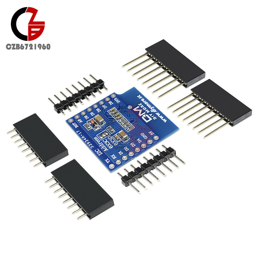 Wemos D1 Mini OLED Display SSD1306 64x48 0.66" Shield f/ ESP8266 Arduino NodeMcu