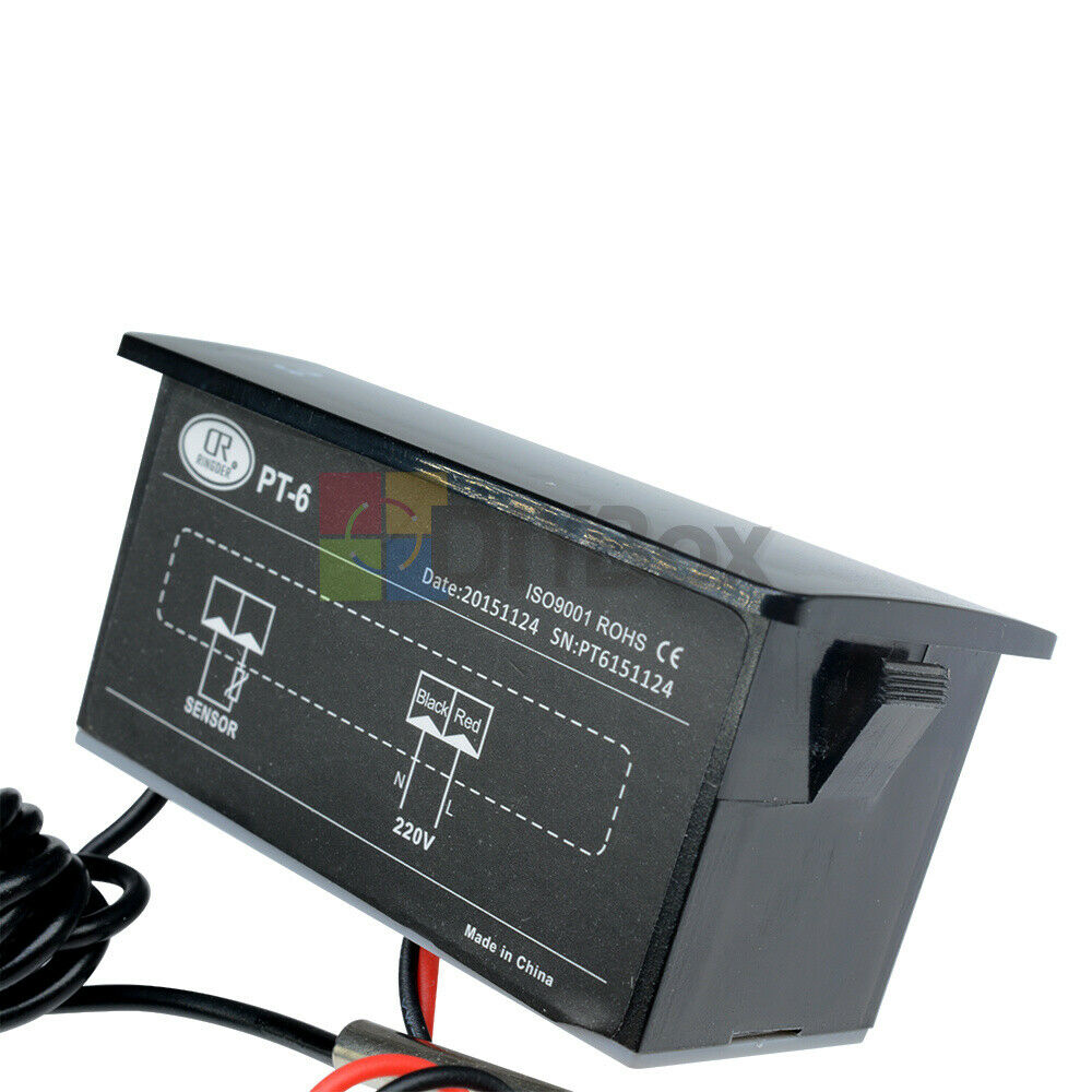 -50 ℃ ~ + 110 ℃ Digital 220V Thermometer Temperature Meter Aquarium Sensor Probe