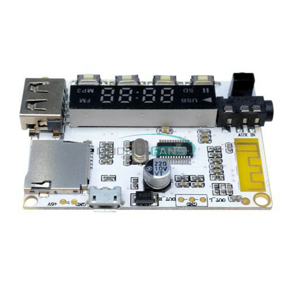 LED Bluetooth MP3 Sound Decoding Module Remote Control For FM TF Micro SD Card