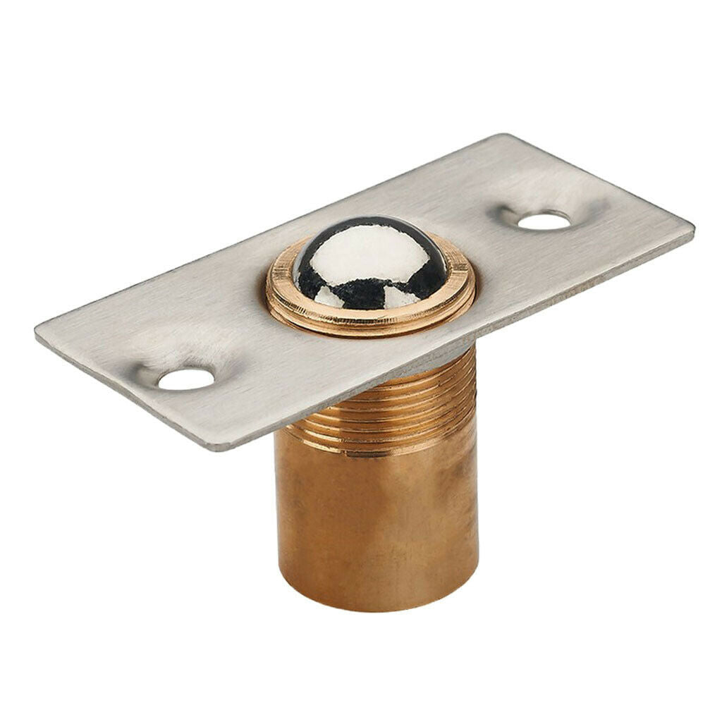 Adjustable Roller Ball Door Spring Catch Lock Indoor Latch Stainless Steel