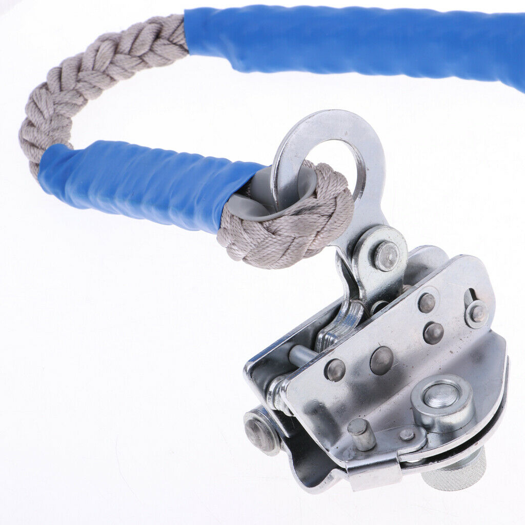 Prettyia Rock Climbing Fall Protection Rope Grab Shock Lanyard