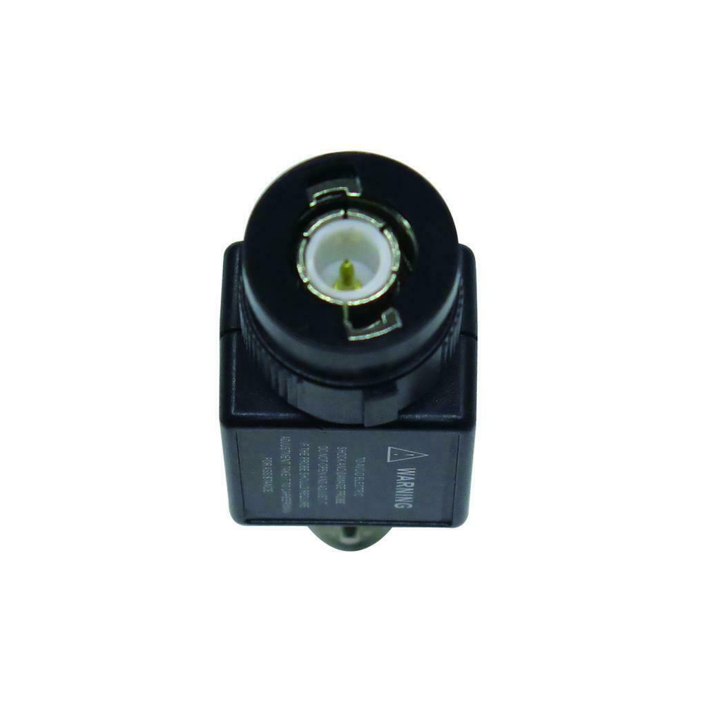 2Pcs 50Ohm Insert Type BNC Adapter Feed Through Terminator Q9 Adapter