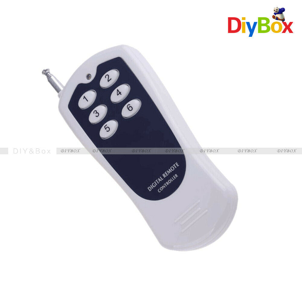 DC 12V 315MHz 6CH Channel RF Wireless Remote Control Switch Transmitter Module