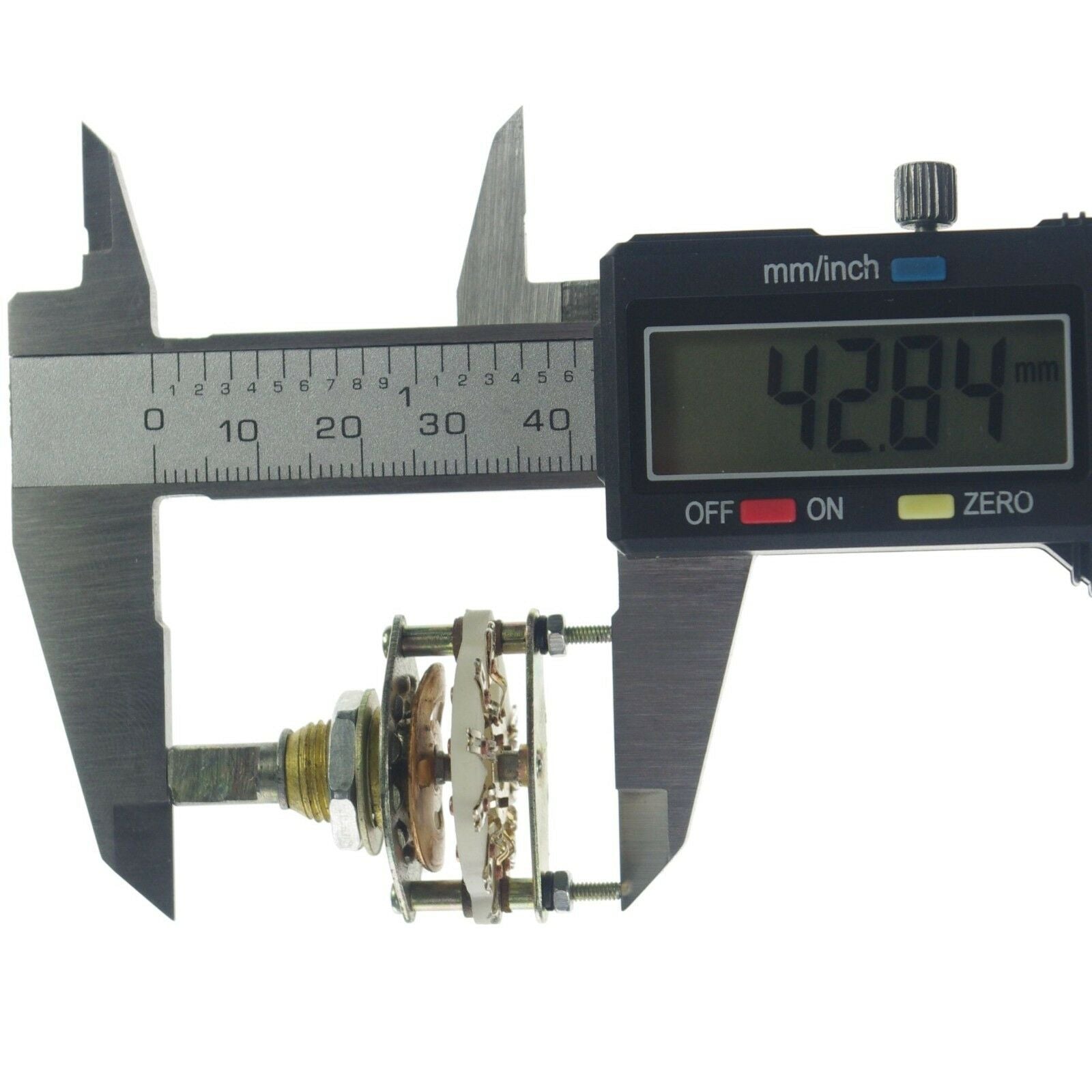 (1)Wave-band Rotary Switch 1 contact 11 position 1 Deck Ceramic Rotate 10 times