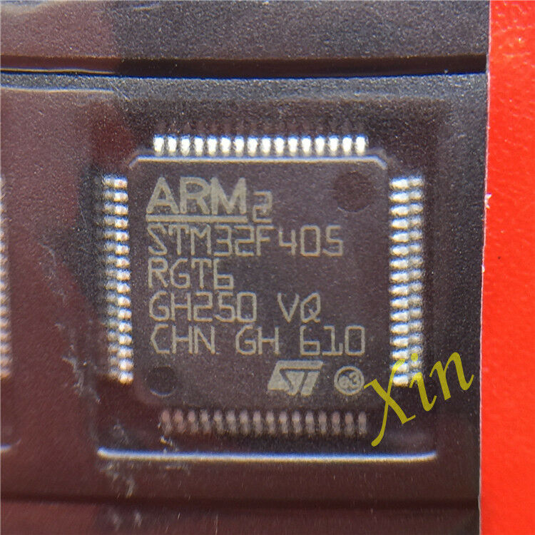 (10pcs) STM32F405RGT6 STM32F405RG STM32F405RGT6TR ARM M4 QFP64