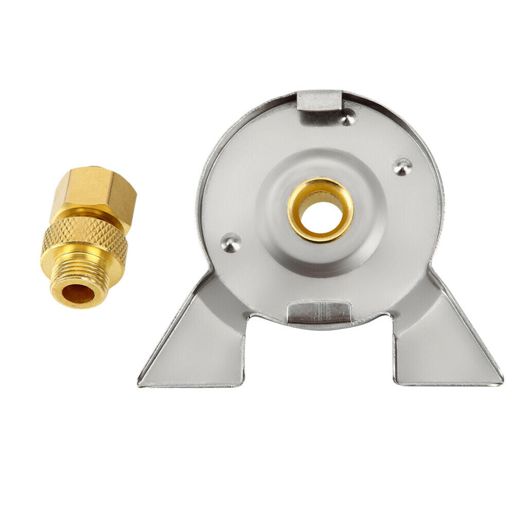 Metal Camping Stove Gas Tank Adapter Gas Bottle Refill Tool For Outdoor Camping,
