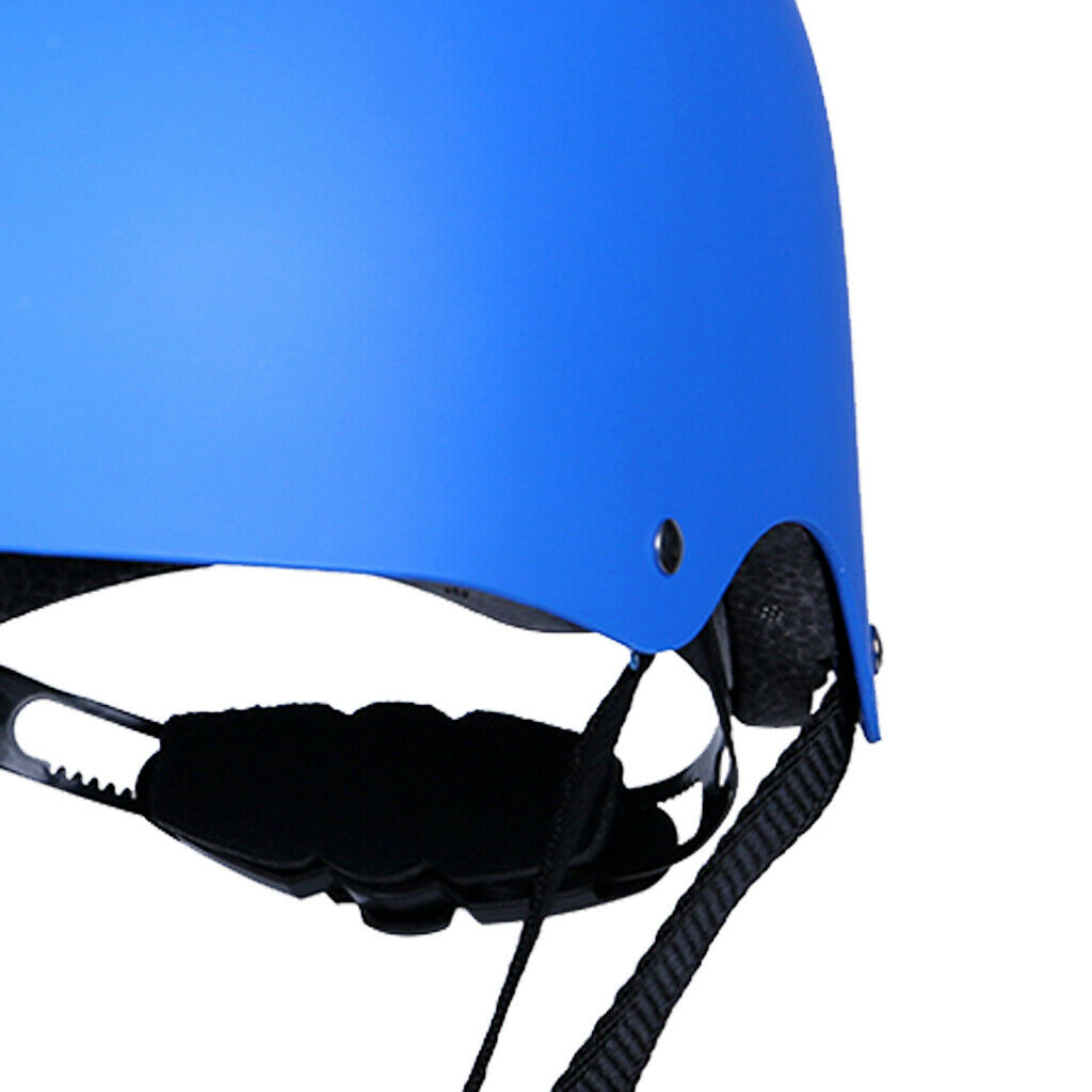 Safety Rock Climbing Caving  Helmet Head Protector with Vents Blue