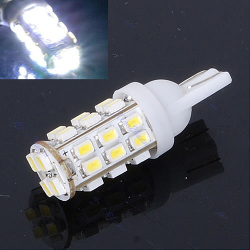 2PCS White Bright T10 1206 28 SMD LED Car Taillight Reading Light Lamp Blub