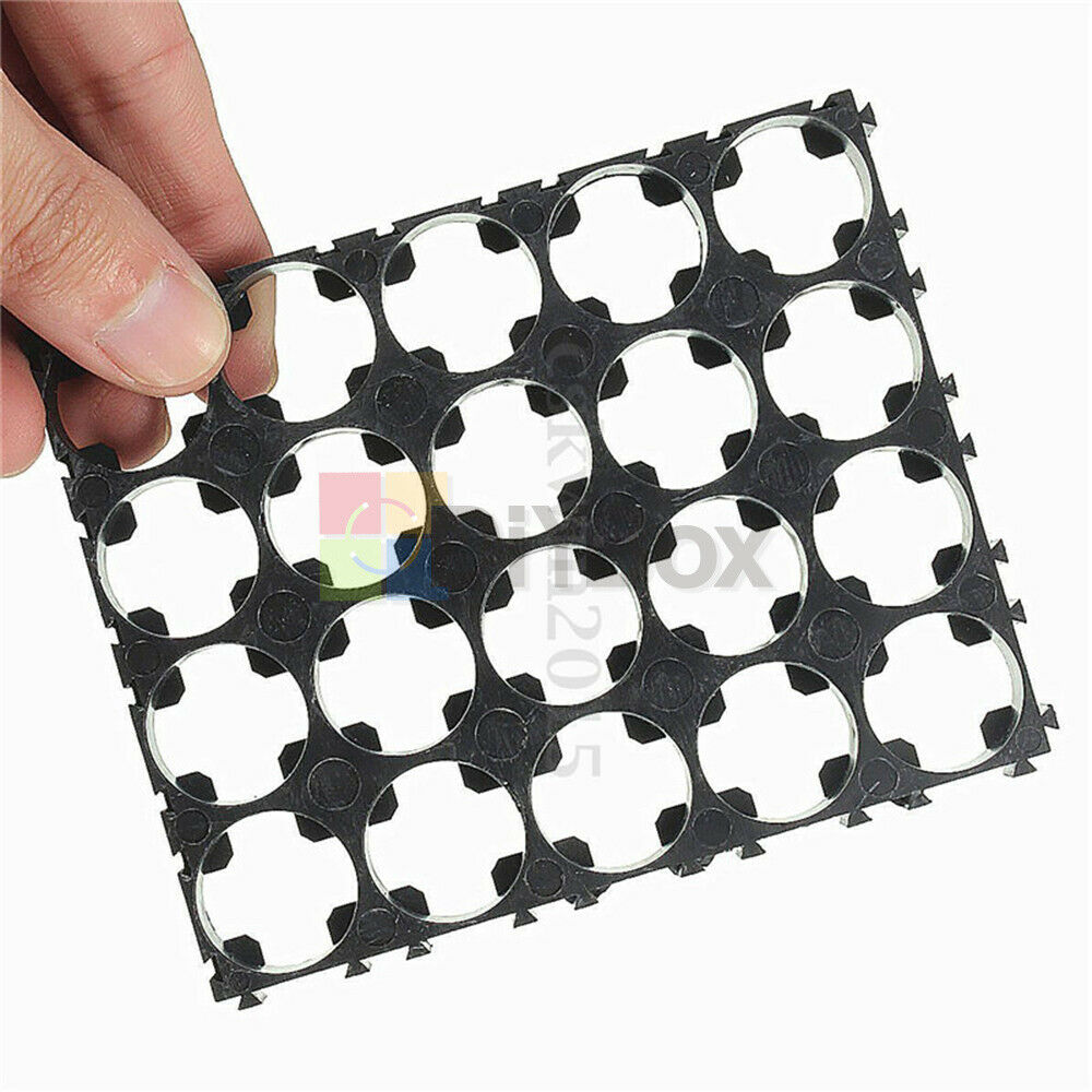 4x5 Cell 18650 Battery Spacer Radiating Shell Pack Plastic Heat Holder Bracket