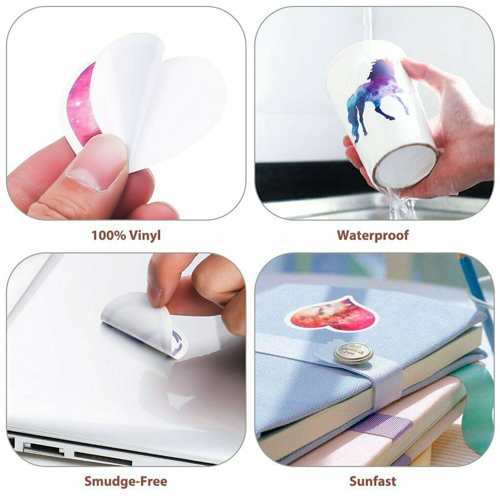 100 SUMMER Surf Stickers bomb Vinyl Skateboard Luggage Surfboard Dope Decals Lot