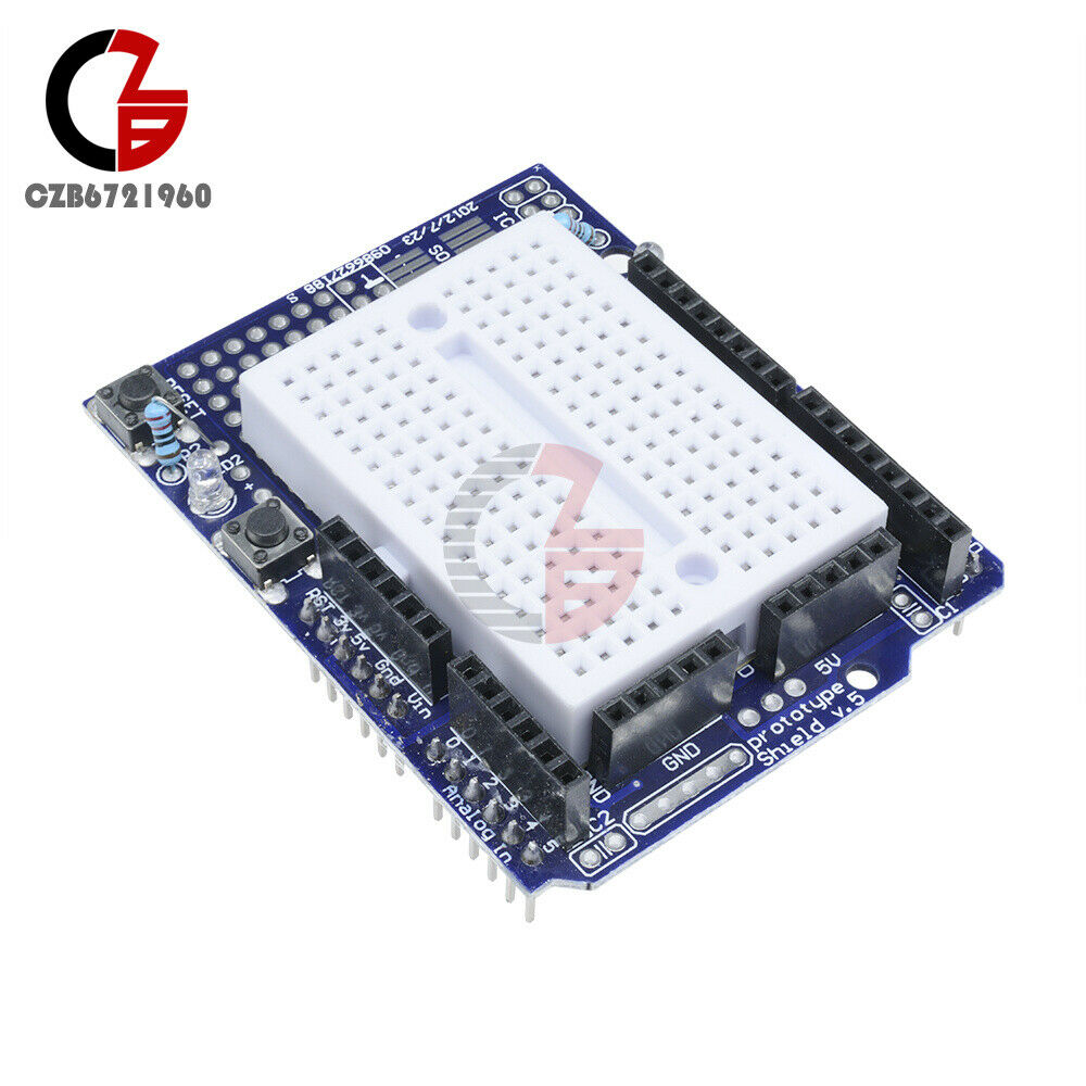 Arduino Prototyping Prototype Shield ProtoShield + Mini Breadboard Atmega328P