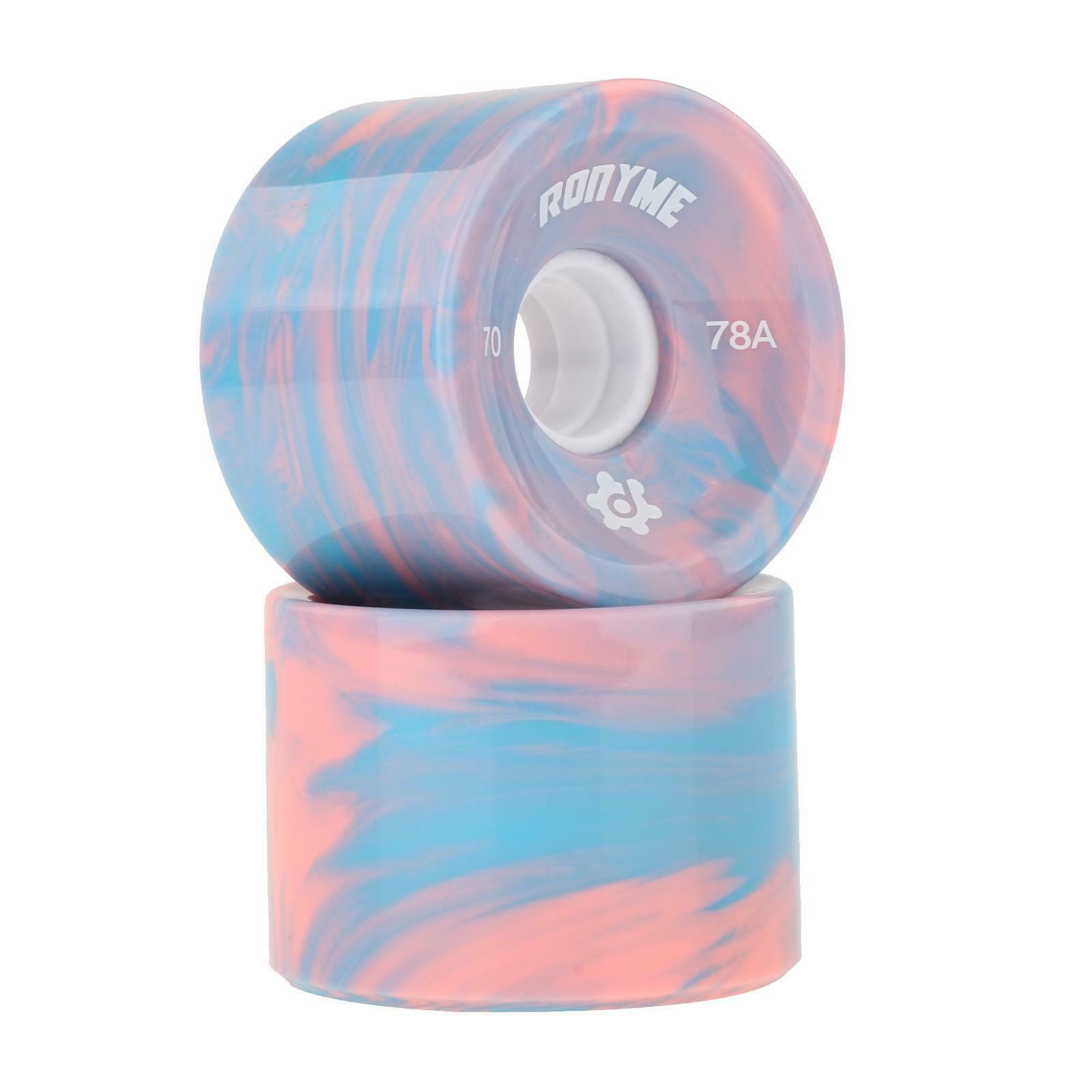 8Pcs Skateboard Wheels Roller 78A ABEC-9 Bearing Casing Parts Accessories