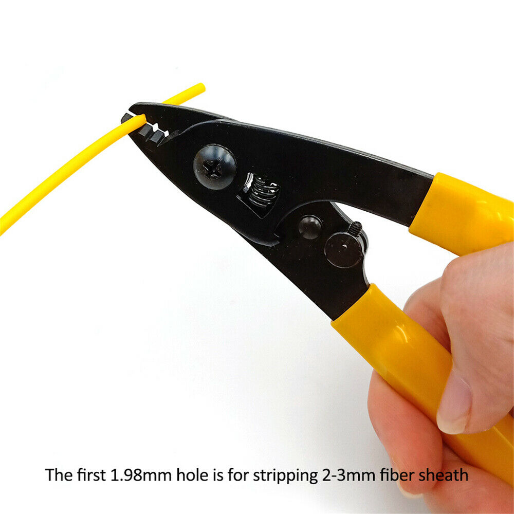 CFS-2 FTTH Optical Fiber Stripping Tools Plier Wire Fiber Optic Cable Stripper