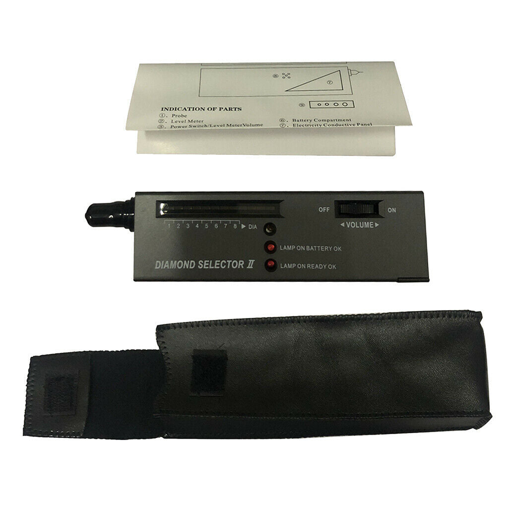 Thermal conductivity meter for detecting the authenticity of gemstones