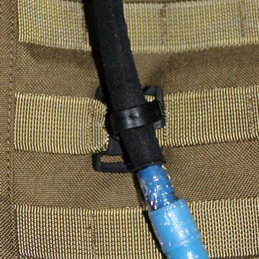 3x Water Tube Clips for Hydration Backpack