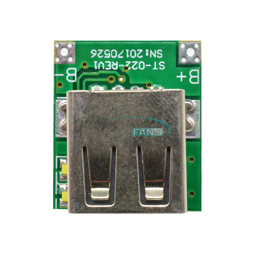5PCS Step-Up Power 5V Boost Converter Lithium Battery Charging Protection Module