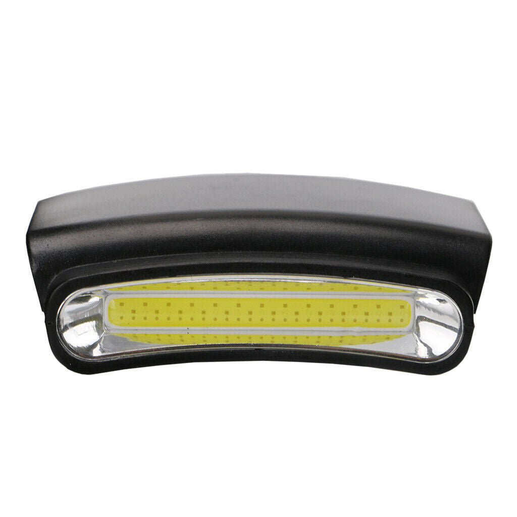 Outdoor Clip On COB LED Visor Light Battery Powered Hands Free Headlamp