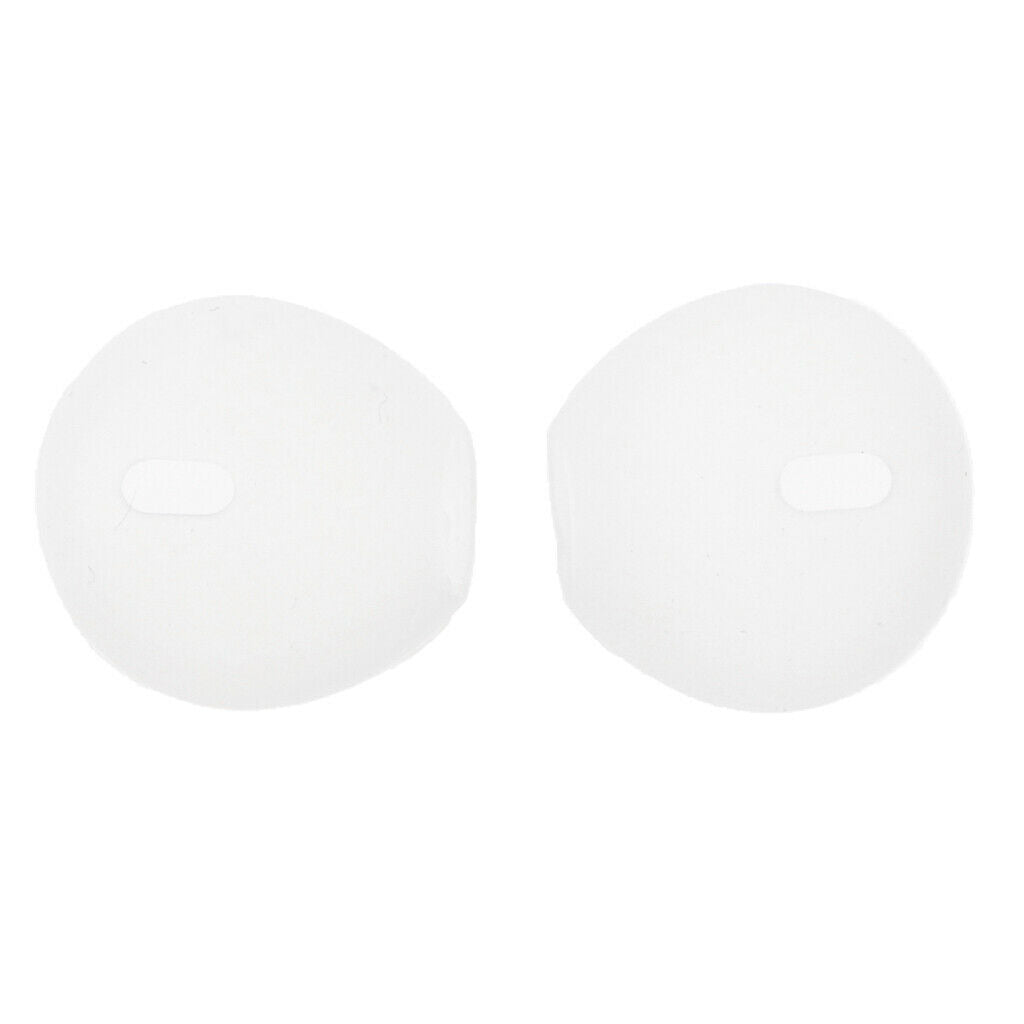 3 Pair Silicone Gel Ear Tips Earbuds Cover for Airpods Gray