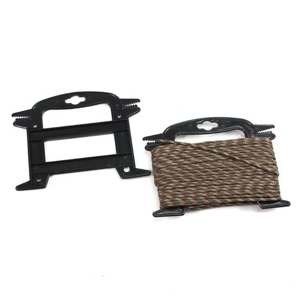 Rope Winder Paracord Lightweight Cord Holder Rope Ladder Outdoor Black