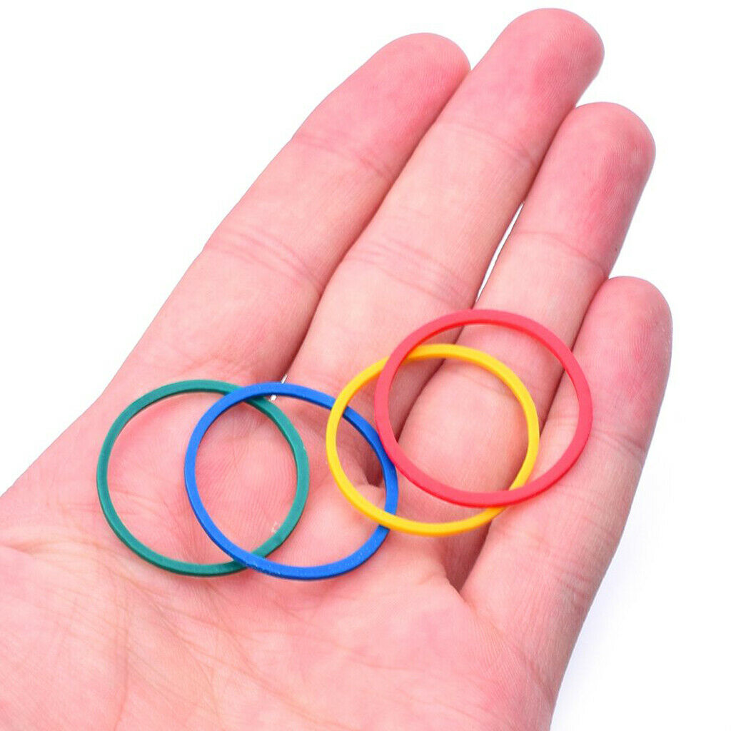 100 Pieces Colorful Elastic Rubber Bands For Tattoo Gun Machine Supplies
