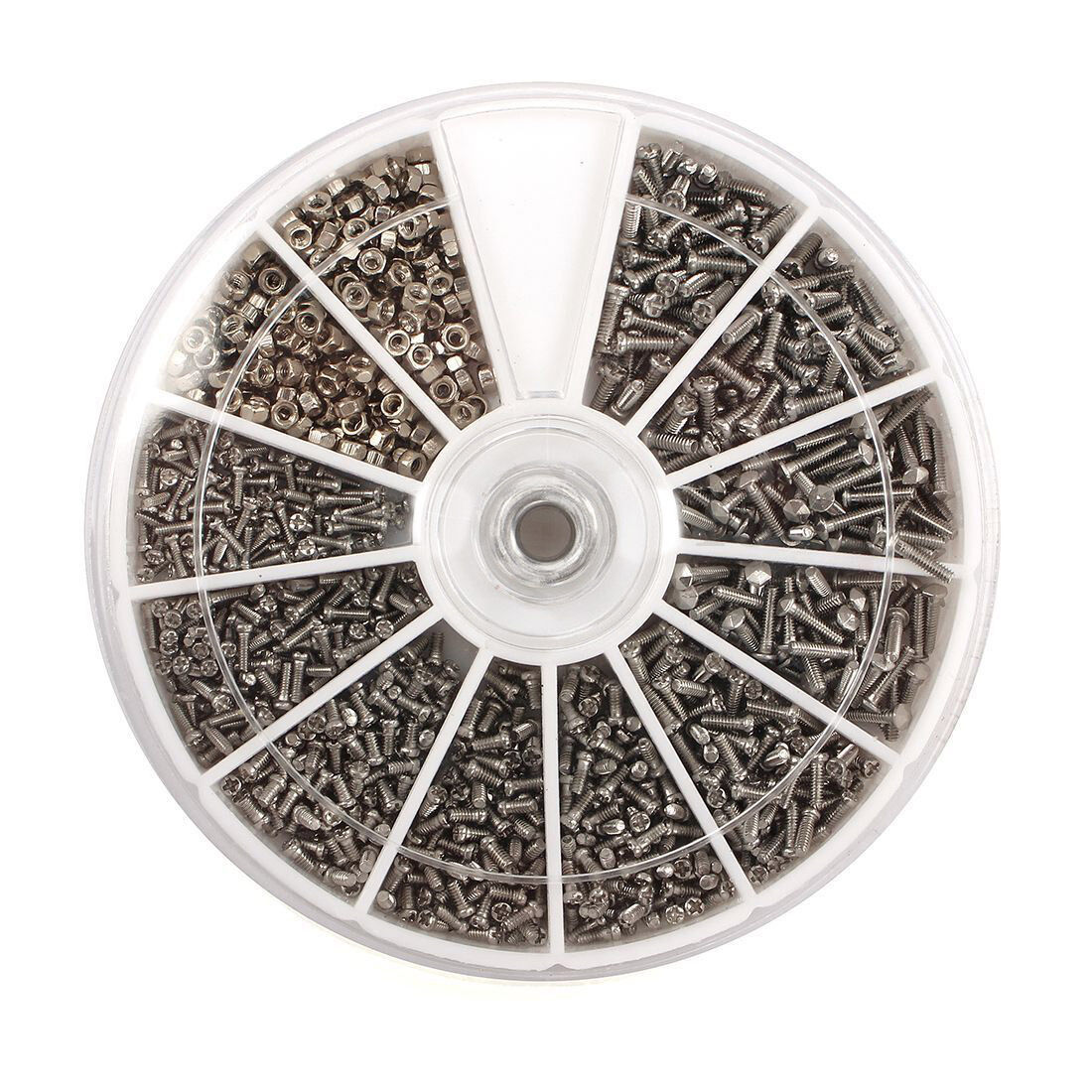 1000Pcs Screw & Nut Assortment Kit Set Repair Tool For Eyeglasses Cell Phone