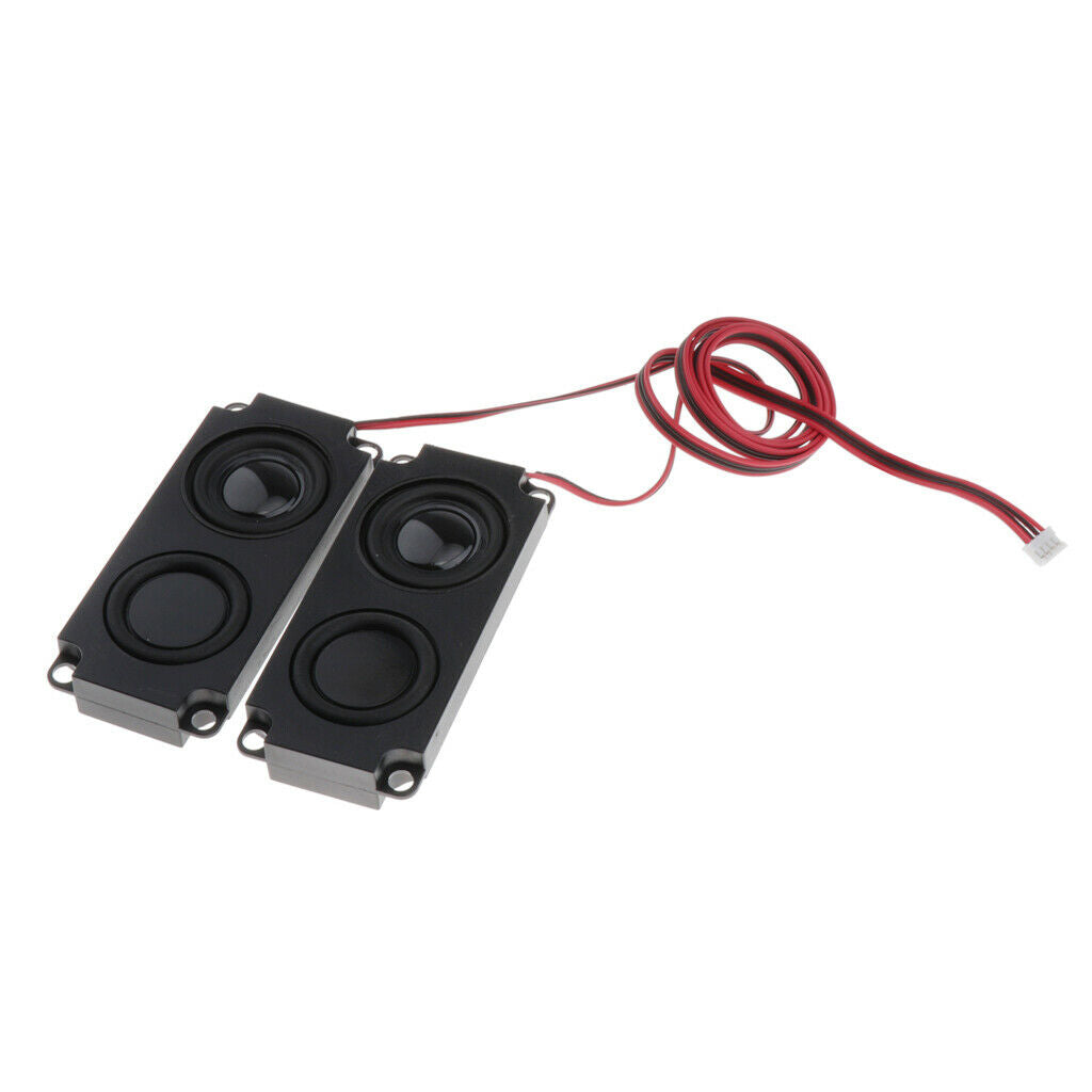 Replacement Audio Speake Loud Speakers 4ohm 5W Full Range for TV Laptop