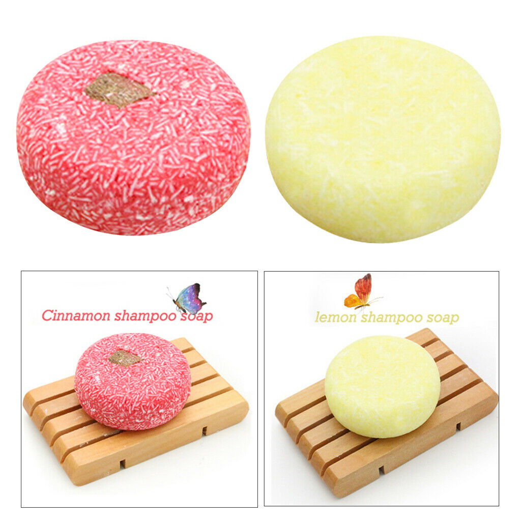 100% Natural Solid Shampoo Soap Bar Eco-Friendly Oil Control Plant Essence