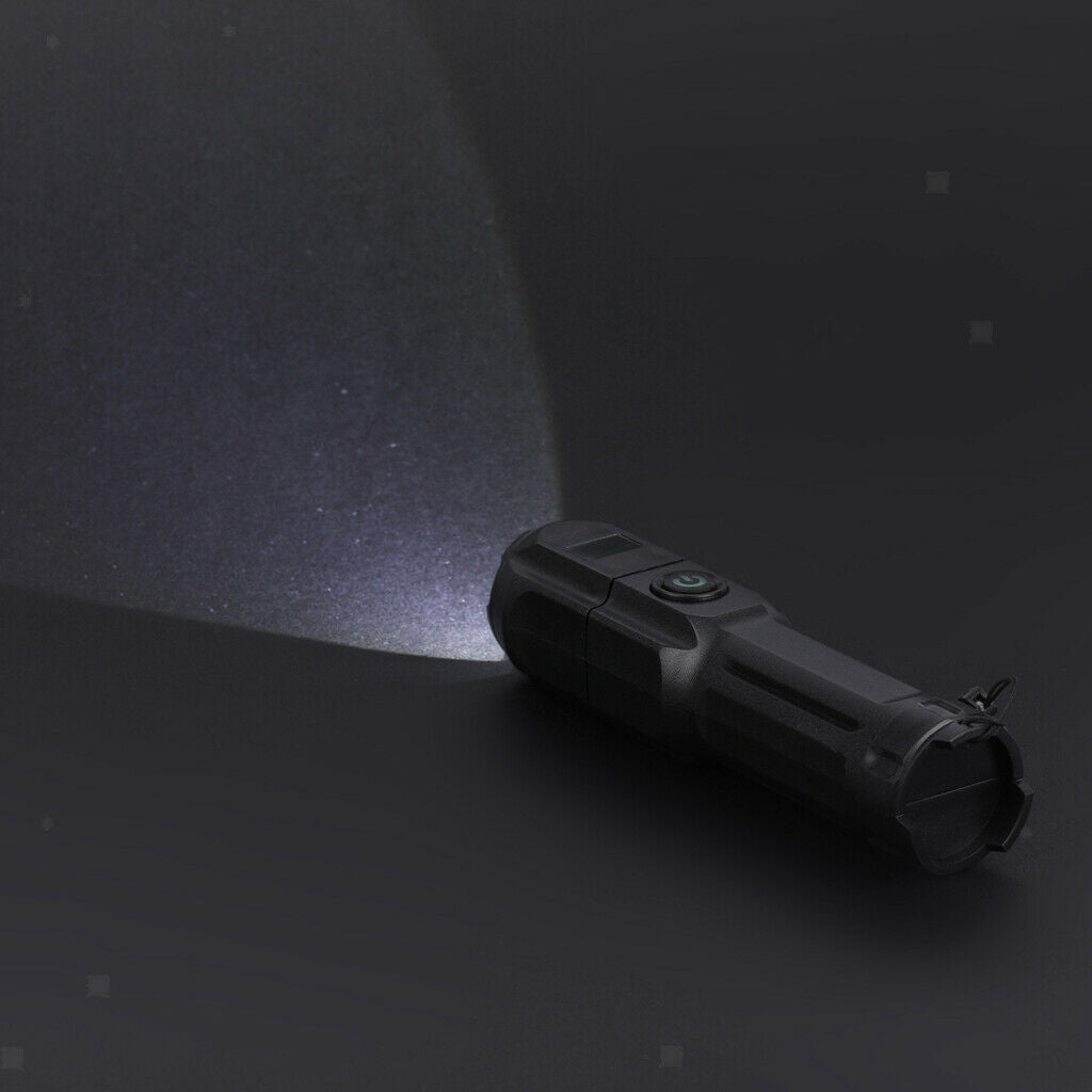 Rechargeable Handheld Flashlights 450LM LED Zoom Powerful Camping Lamp Torch