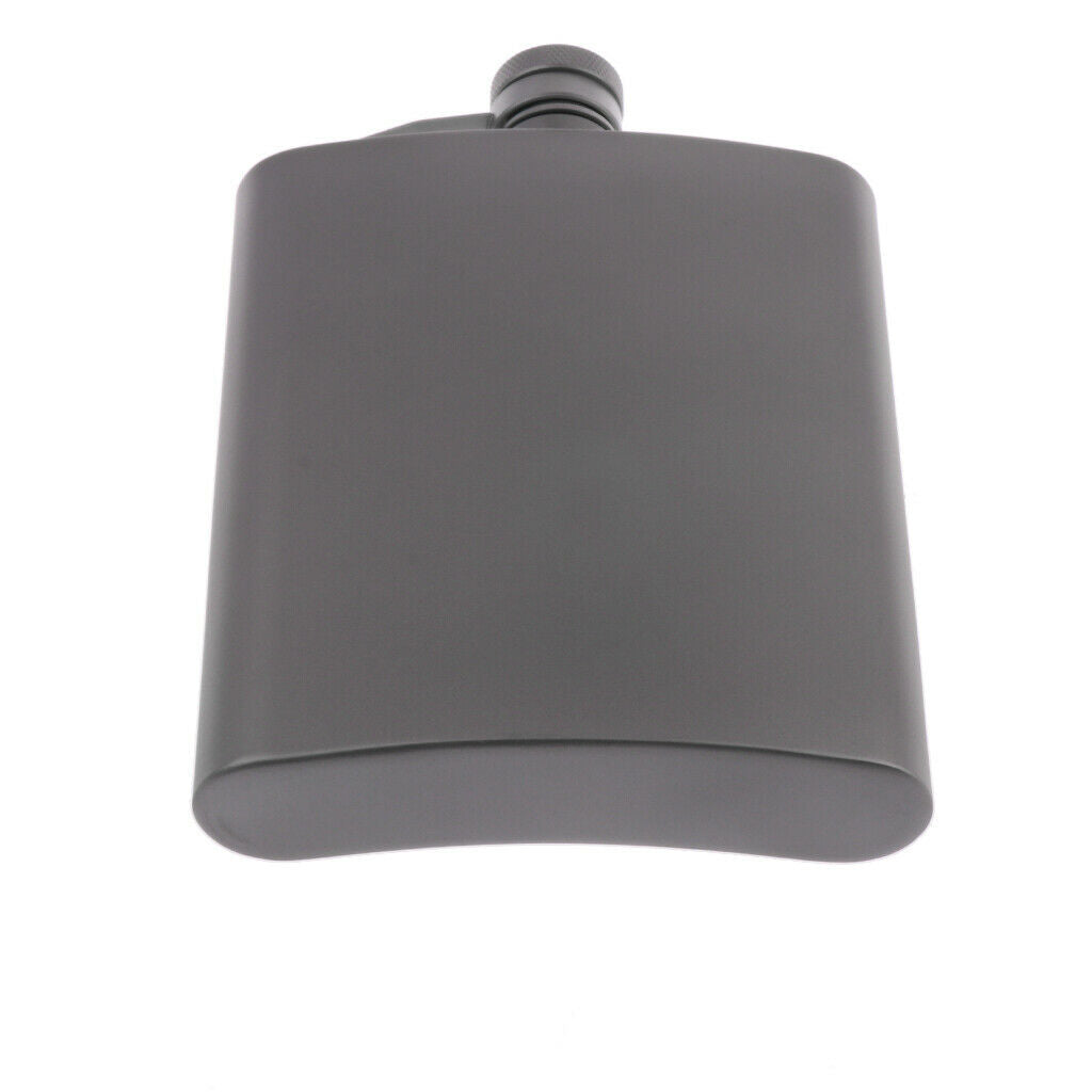 Titanium 7oz Pocket Liquor Bottle Hip Flask Vodka Beverage Travel