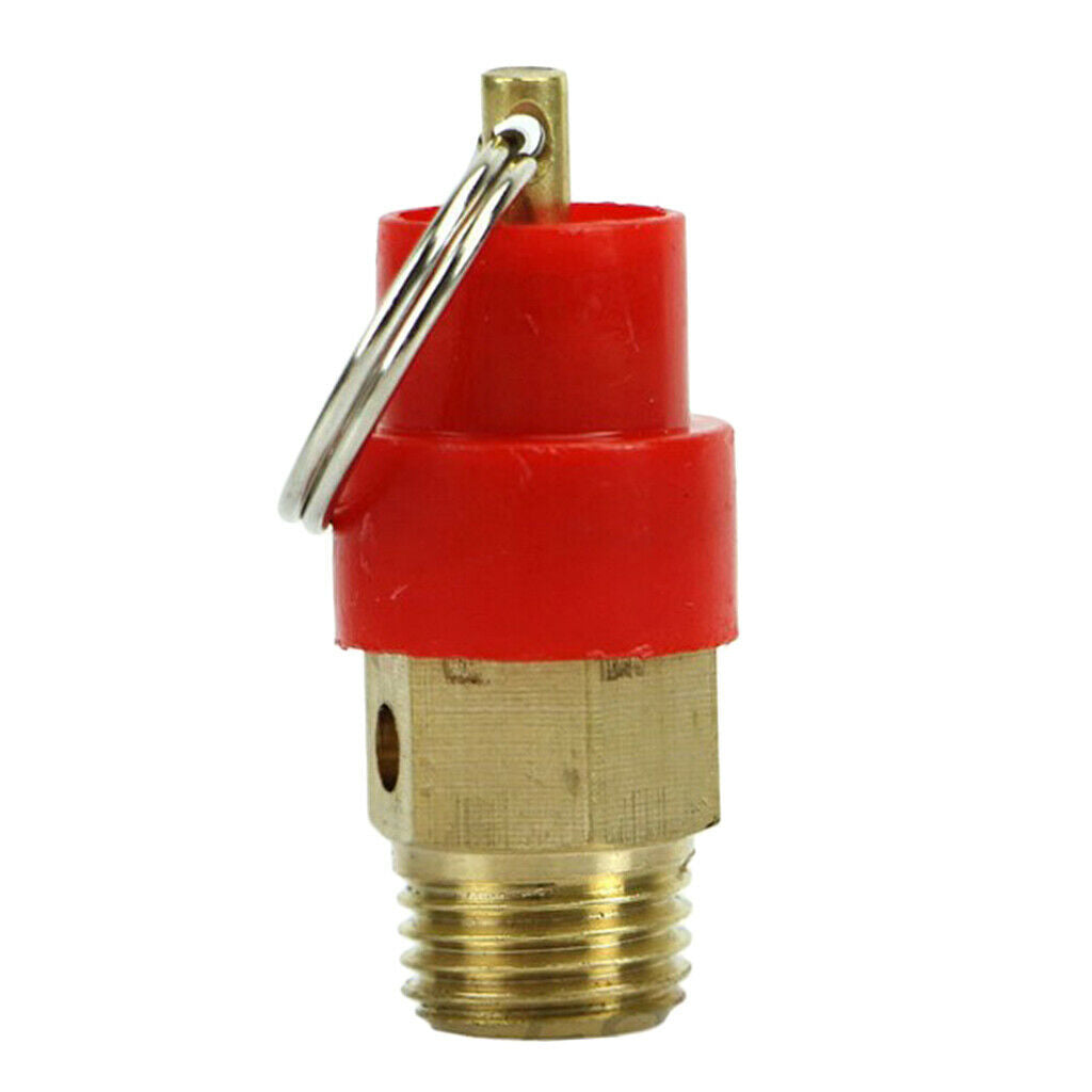 1/4 Air Compressor Pressure Safety Relief Valve Release Regulator Copper