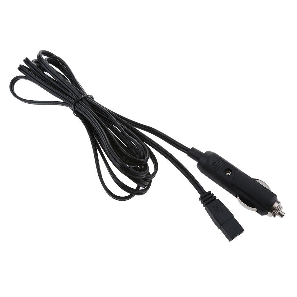 2 Pins Plug Power Adapter Extension Cables for Car Cooler Box Fridge 10Ft
