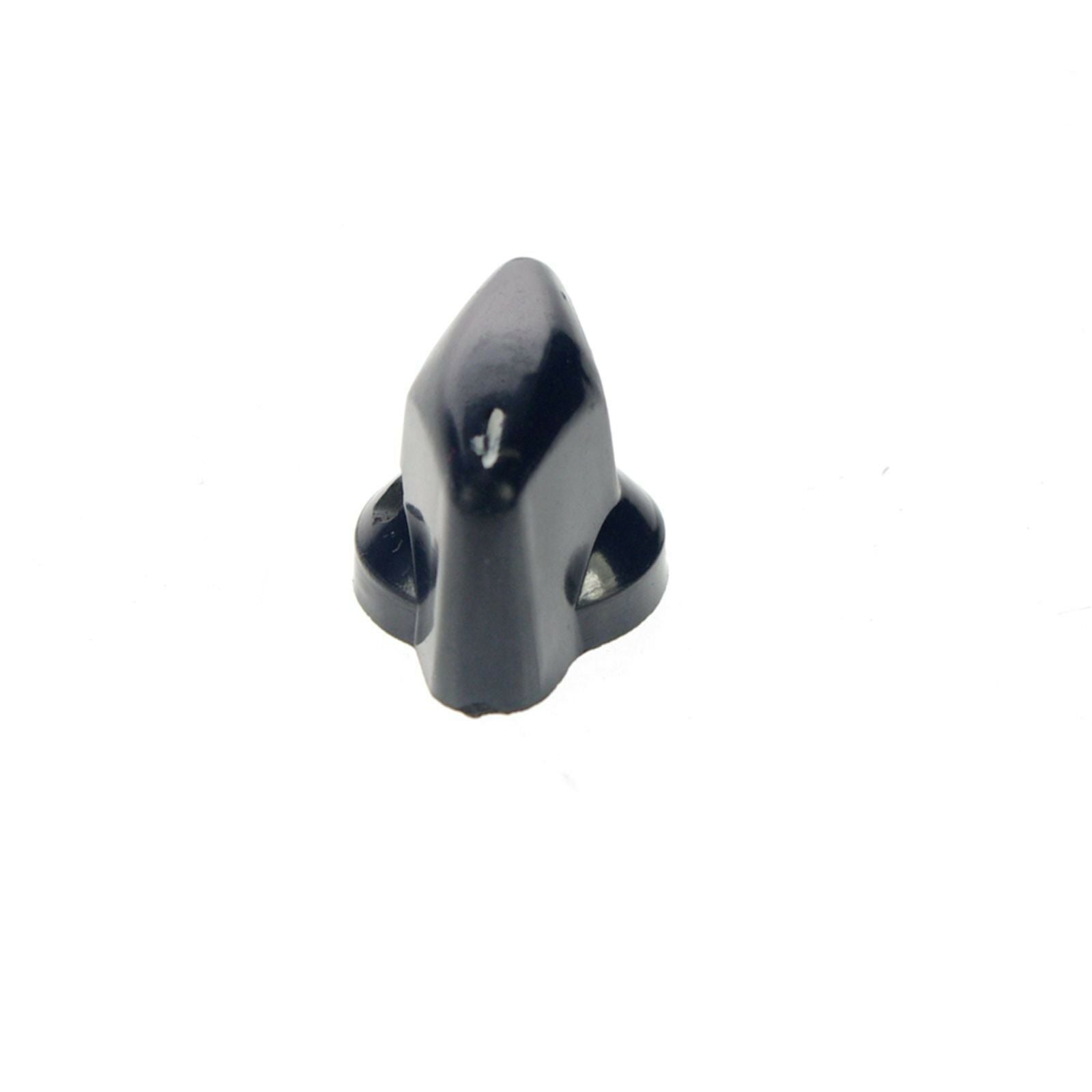 (2)K9-2 Rotary Knob Hat 6mm Diameter Wave-band Rotary Plastic Rotate & Flat Head