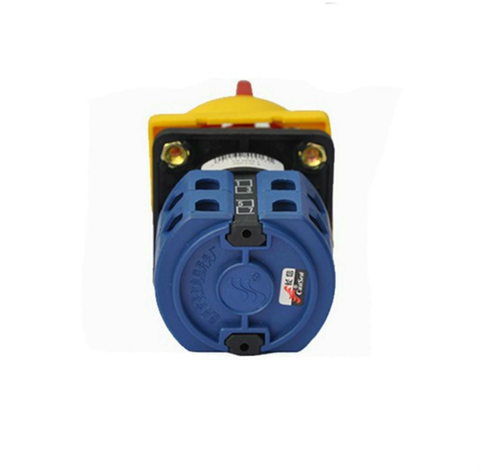 (1)Rotary Switch 84*65*43mm Cam Changeover Switch 20A 0-1 "OFF"-"ON" 8 Terminals