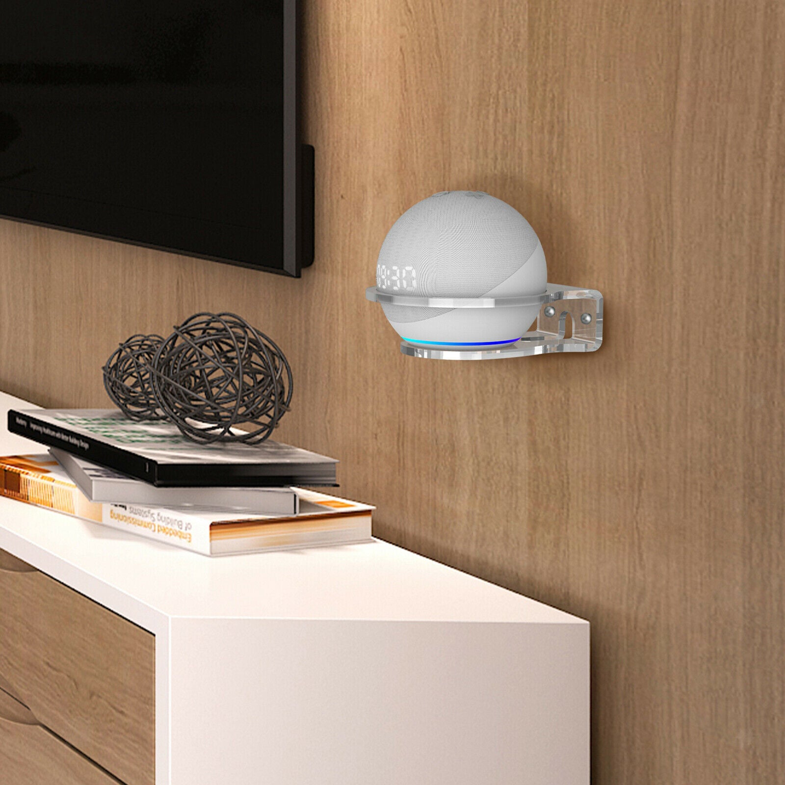 Wall Shelf Holder Bracket For  Dot 4th 3rd Gen Smart Speaker Sturdy