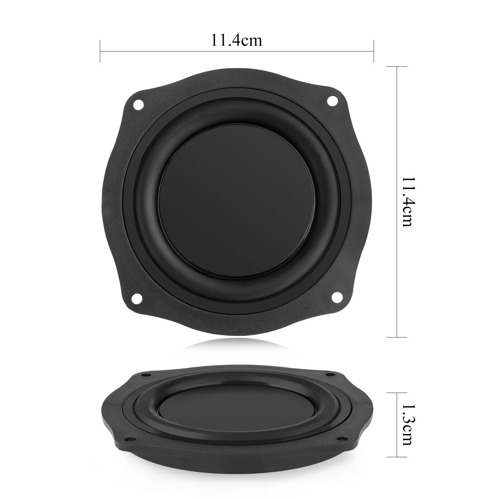 2pcs DIY 4 '' Loudspeaker Vibrating Loudspeaker Membrane Membrane