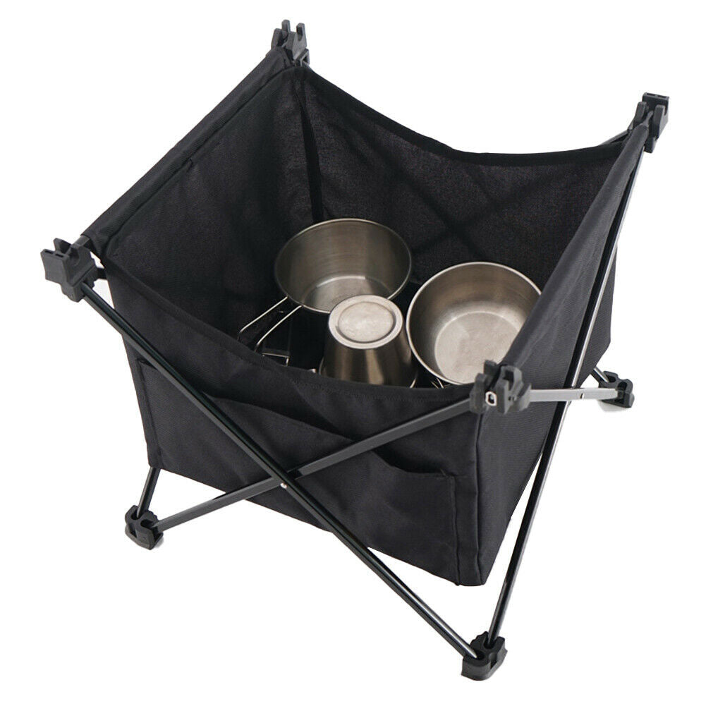 Outdoor Folding Table Storage Hanging Basket Picnic Camping Pouch Organizer @