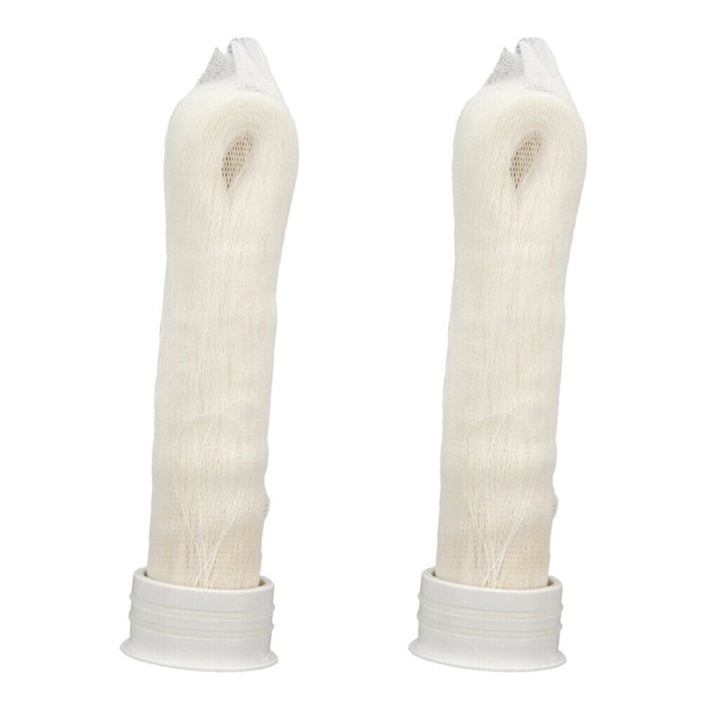 2 Pieces 10 Inch Hollow Fiber Filter Water Purifier Household Water Drinking
