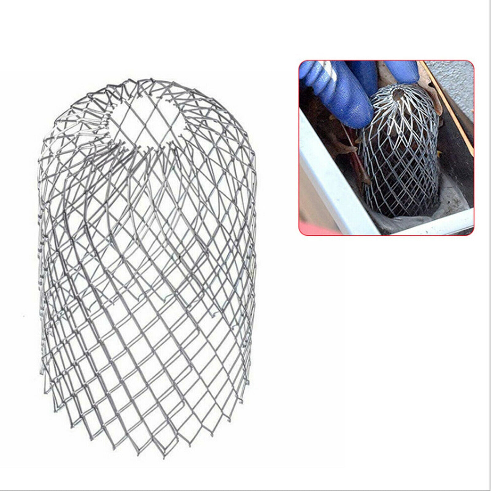 Gutter Guard Filter Strong Strainer Blockage Leaves Debris. Pack Of 4. By Massca