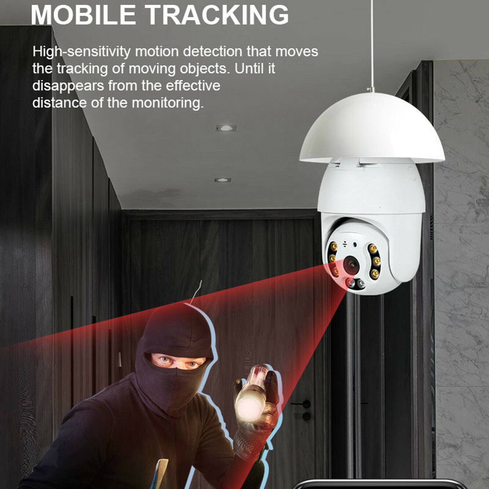 WiFi Camera IP Security Camera Wireless Waterproof Motion Tracker 2 Way Talk