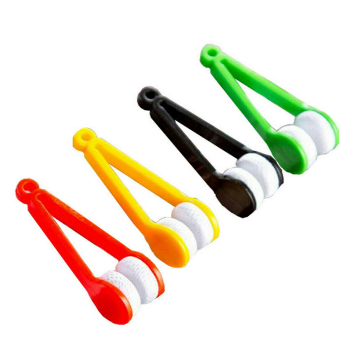 3Pcs Portable Sunglasses Glass Cleaner Eyeglass Microfiber Cleaning Brush Tool